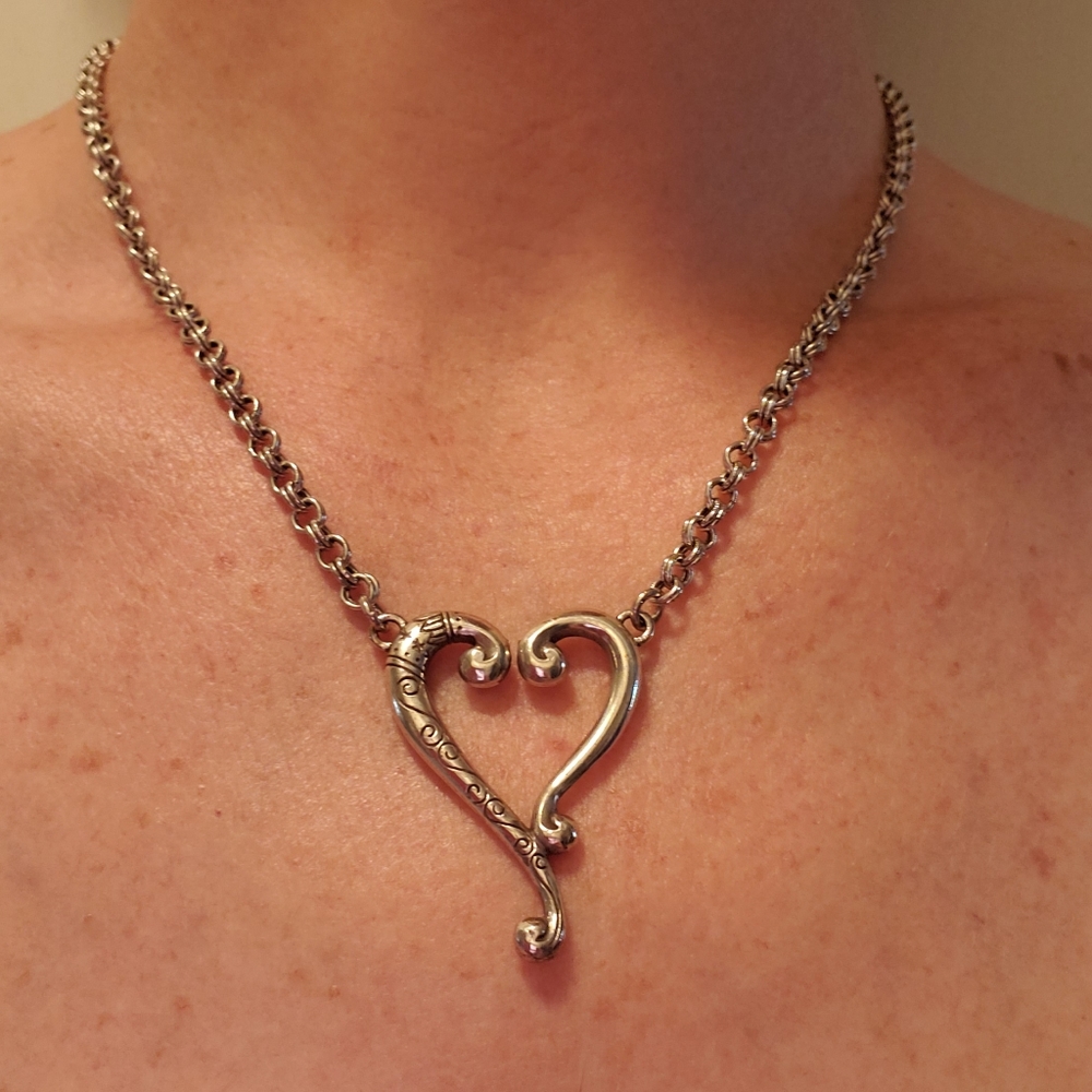 Brighton Open Heart Tuscan short Necklace